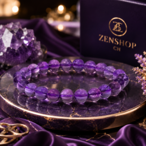 Bracelet Améthyste Naturelle Premium