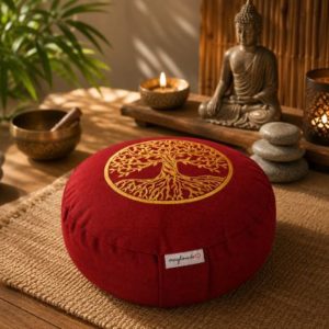 Coussin de Méditation Arbre de Vie