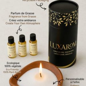 Le sable de bougie parfumé