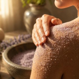 Sel de bain lavande