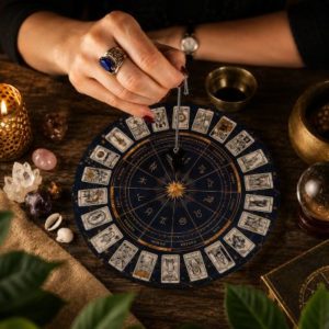 Tapis de Pendule Tarot