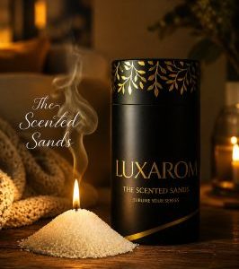 Le sable de bougie parfumé