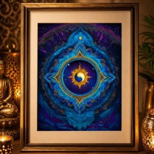 Mandala Yin Yang Mystique
