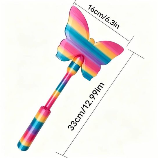 Porte-carte baguette Papillon multicolore