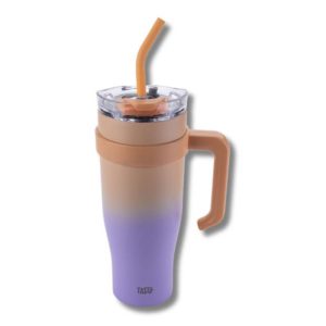 Tasty – Gobelet isotherme 1 200 ml lilas et pêche